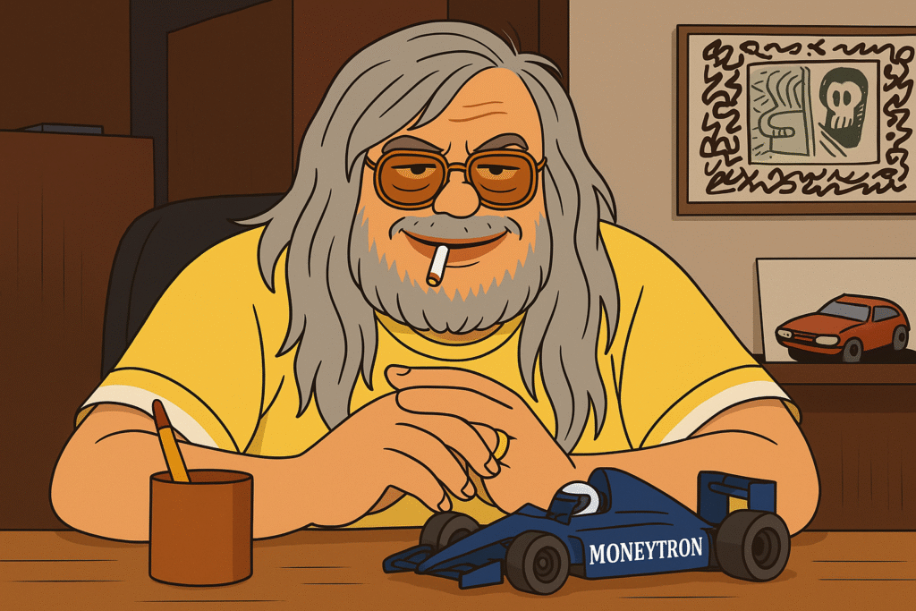 jean pierre van rossem onyx moneytron f1