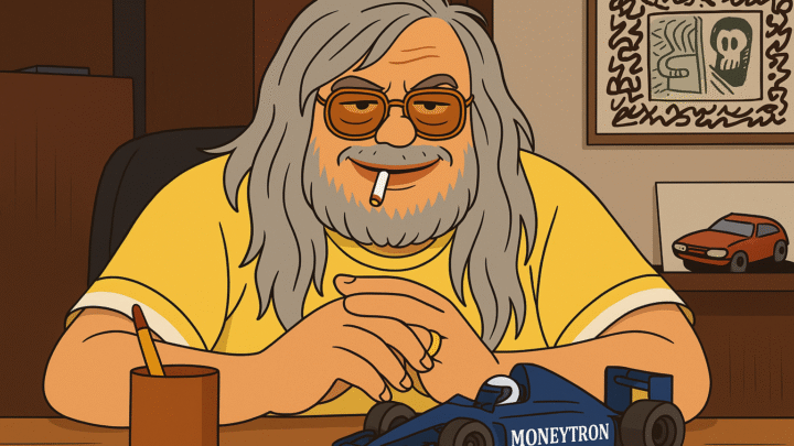 jean pierre van rossem onyx moneytron f1